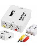 Преходник от HDMI към AV троен чинч